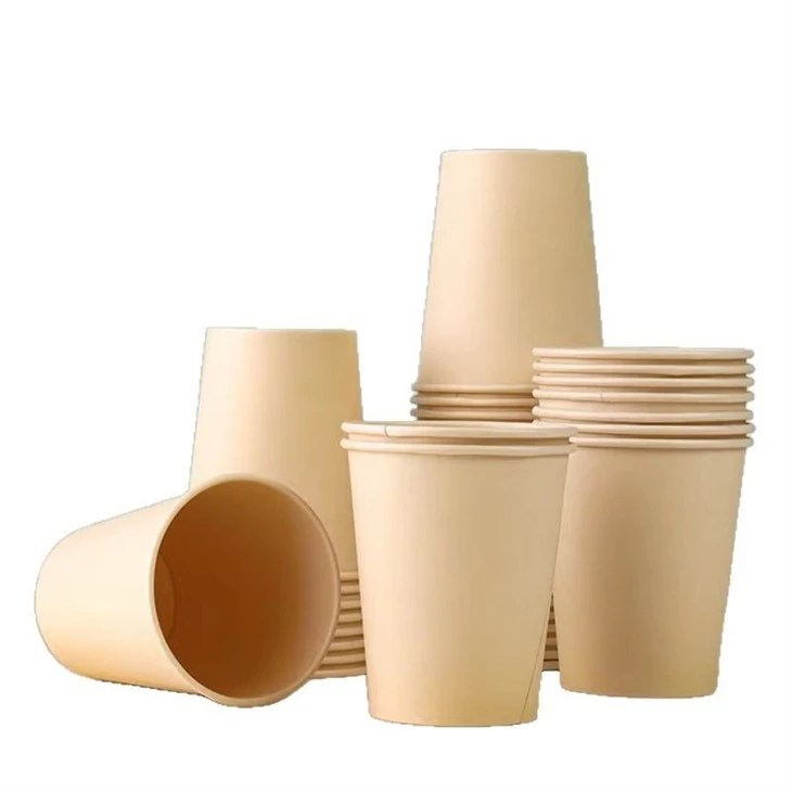 Vaso de papel sostenible